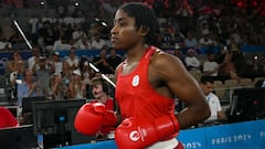 Who is Cindy Ngamba, the first ever medalist for the Refugee Olympic Team?