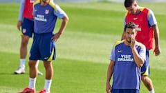 Cardoso no se entrena y Simeone insiste en hacerse fuertes atrás