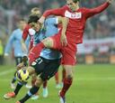 Uruguay lava su imagen con una sólida victoria ante Polonia