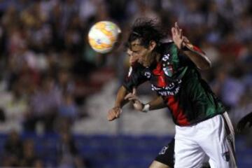 Palestino se encontró con un rival que le planteo un juego parecido al que practican ellos.