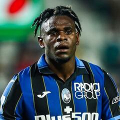 Duván Zapata, líder de Atalanta en la previa de un mes clave