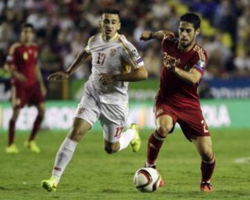 Isco y Marjan Radeski.