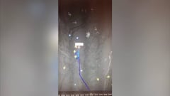 Este es el momento en el que el avión desapareció del radar