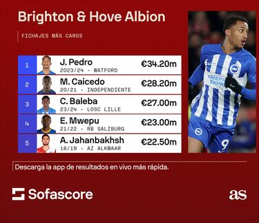 El Brighton, de coquetear con el descenso a ser la envidia europea