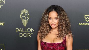 Paris (France), 17/10/2022.- Jordan Ozuna, girlfriend of Real Madrid's Karim Benzema, arrives for the Ballon d'Or ceremony in Paris, France, 17 October 2022. For the first time the Ballon d'Or, presented by the magazine France Football, will be awarded to the best players of the 2021-22 season instead of the calendar year. (Francia, Jordania) EFE/EPA/Mohammed Badra
