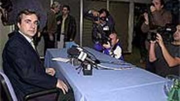 <b>EXPECTACIÓN.</B> La conferencia de prensa de Carlos Sainz ha despertado una notable expectación entre los medios de comunicación.