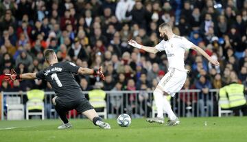 Ocasión de Benzema.