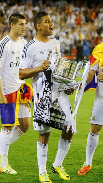 Es el único jugador del vestuario con una Copa Sudamericana en su palmarés. Los otros cinco títulos los consiguió con el Madrid: una Liga, dos Champions, un Mundial de Clubes, una Copa del Rey y una Supercopa de Europa.