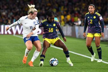 Inglaterra vence a Colombia en cuartos del Mundial Femenino