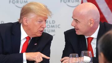 Trump promete a Infantino "cumplir el sueño americano"