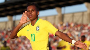 Rodrygo, la inédita amenaza de Brasil ante Argentina