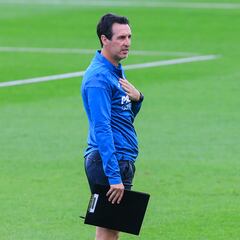 Emery: “El objetivo es ganar para asegurar la primera plaza”