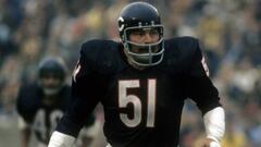 The Hall of Famer, who embodied the Chicago Bears’ hard-hitting style of play, has passed away aged 80.