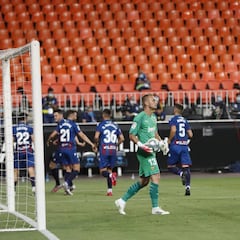 1x1 del Levante: Melero salva un punto en Mestalla