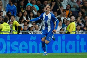 Kike García llevó la inquietud al Bernabéu.