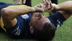 Fuenzalida se lesionó en buen apronte copero de Boca