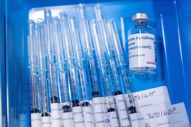 'Stock' de la vacuna de AstraZeneca