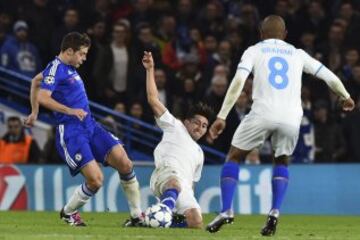 Hector Herrera y Cesar Azpilicueta.