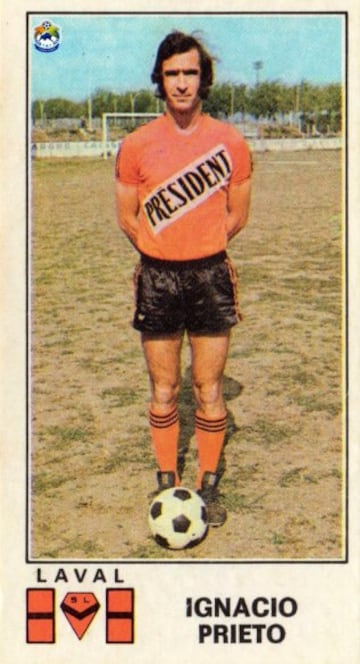 El ex defensor chileno tuvo un recordado paso por el Laval (1976-1977), club al que llegó tras buenas presentaciones en el Lille.