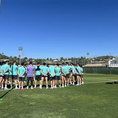 El Málaga llena el depósito en Marbella