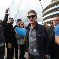 Noel Gallagher recibió puntos de sutura tras un cabezazo del padre de Rúben Dias