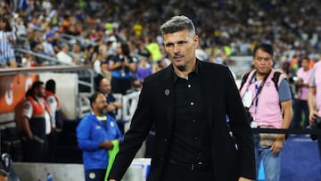 El entrenador argentino de Rayados remarcó no ser revancha de aquella eliminación en el Clausura 2023, pues aún no estaba en el banquillo albiazul.