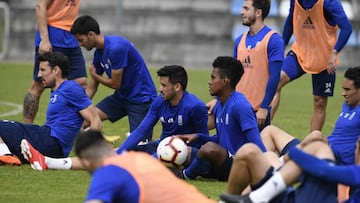 Entrenamiento del Real Oviedo