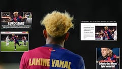 La prensa mundial se rinde al “extraterrestre” Lamine Yamal