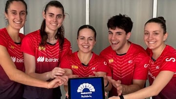 El bádminton español ya mira a los Europeos de Huelva