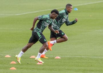 Alaba y Vinicius.