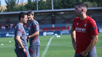 Primer dia de entrenamiento de la plantilla del Club Atletico Osasuna, con su nuevo entrenado Alessio Lisci
