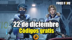 Códigos Free Fire de hoy 22 de diciembre de 2021; todas las recompensas gratis