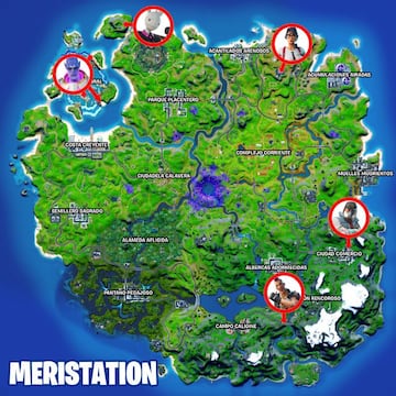 Todas las ubicaciones de las armas y objetos exóticos de la Temporada 7 de Fortnite (parche 17.40)