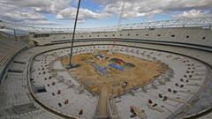 Nuevo estadio del Atlético: se urbanizará en dos fases
