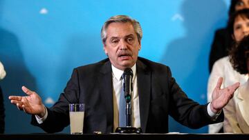 En la imagen, el presidente de Argentina, Alberto Fernández. EFE/Juan Ignacio Roncoroni/Archivo