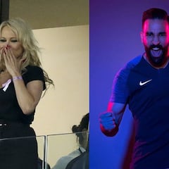 Adil Rami y Pamela Anderson podrían casarse tras el Mundial
