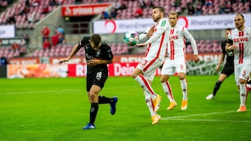 Lainer marca el segundo gol.