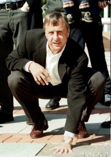 Johan Cruyff deja su huella.
