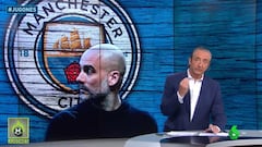 El recado de Pedrerol a Guardiola tras su discurso contra la UEFA