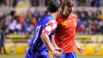 Canales, ante Croacia.