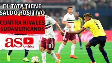 Con el Tri, el ‘Tata’ ha dominado a los sudamericanos