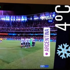 La novia de Dybala es fan de la 'Albiceleste'