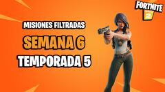 Fortnite Temporada 5: desaf&iacute;os y misiones filtradas Semana 6