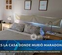 Así es la casa en la que falleció Maradona