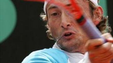 <B>POCOS ERRORES.</B> Juan Carlos Ferrero cometió sólo 22 errores no forzados.