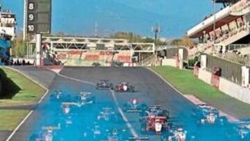 <b>LUCHA CERRADA. </b>Cortés y Barba, en primer término, han sido los protagonistas de la temporada.