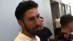 Captan la llegada de Lucero a Chile y esto es lo primero que le dice a los hinchas de la U