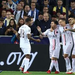 Pochettino defends "MNM" trio after PSG tied to Brugge