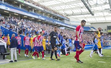 Brighton-Atlético de Madrid, en imágenes