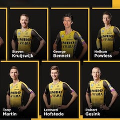 Jumbo-Visma aspira a todo en la Vuelta comandado por Roglic